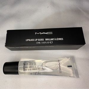 MAC Cosmetics lipglass lip gloss clear